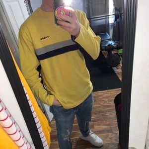 CHAPS Ralph Lauren Long Sleeve Yellow tee